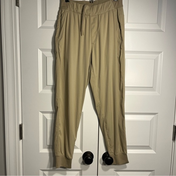 North Face Jogger Style Utility Pants Womens Size Small Khaki Drawstring - Picture 1 of 11